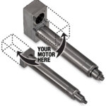 ERD reverse parallel and inline motor mounting