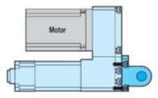 reverse parallel motor mounting