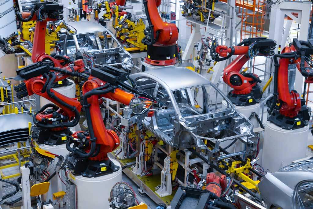 Auto Factory Robots